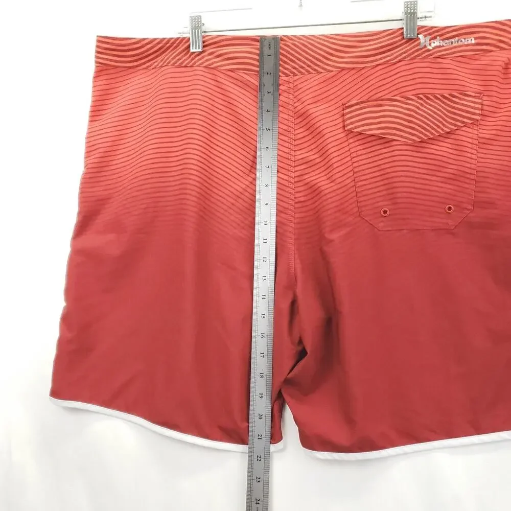 Hurley United States Olympic Team Swim Board Shorts Mens 44 Red Stretch Phantom